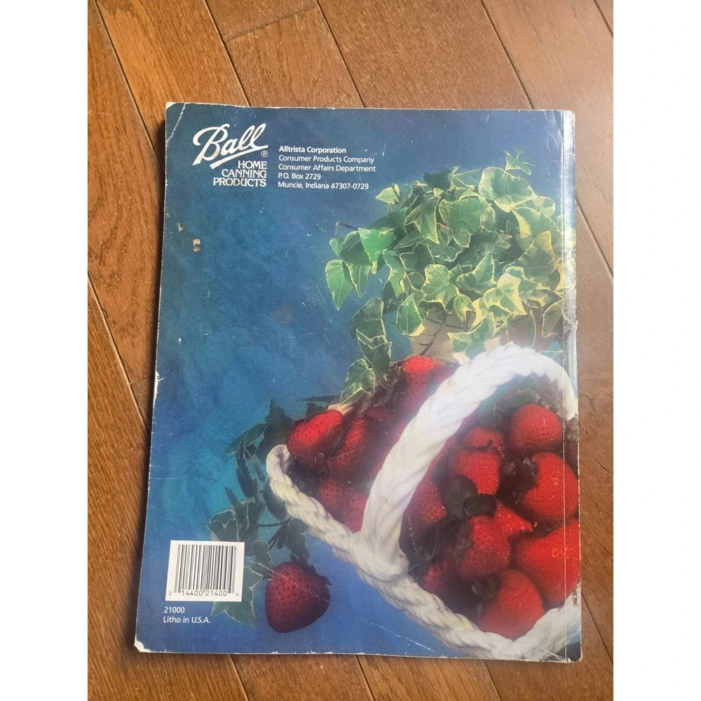 Ball Blue Book Guide to Home Canning, Freezing & Dehydration 1999